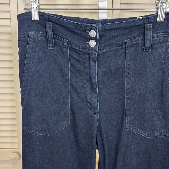 Maeve Dark Blue Flare & Wide Leg Jeans Size 30 - Picture 10 of 16
